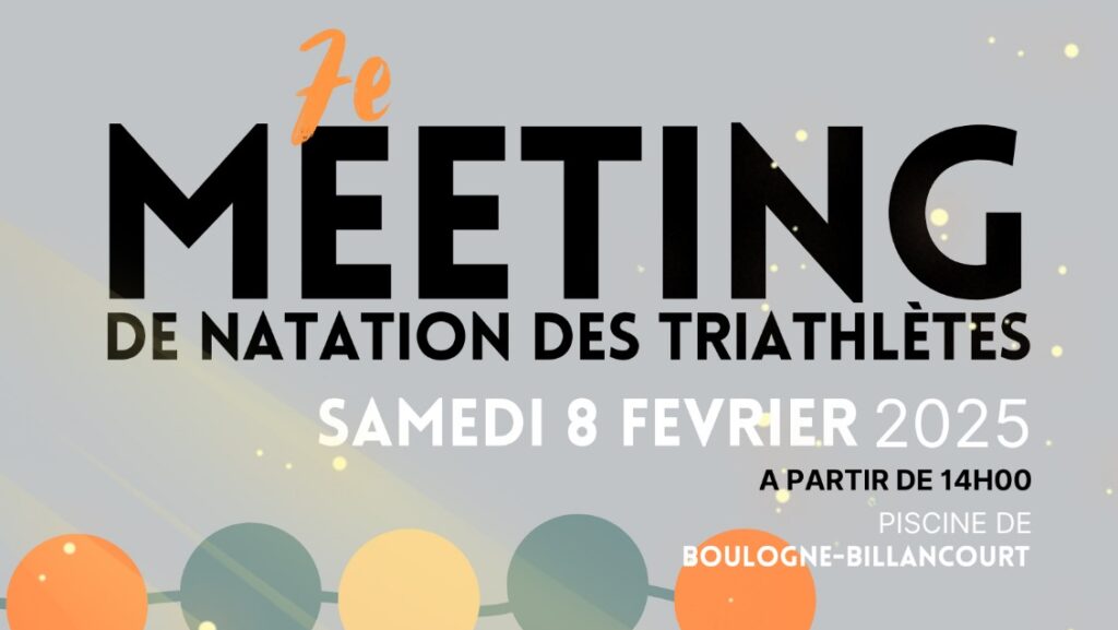 Meeting de Natation des Triathlètes 2025